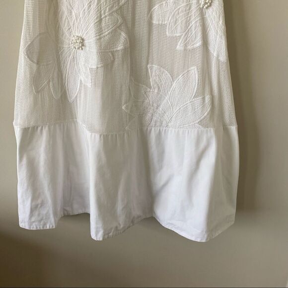 Anthro-maeve “Orchard” Beach Cotton Mini Dress - Picture 11 of 14